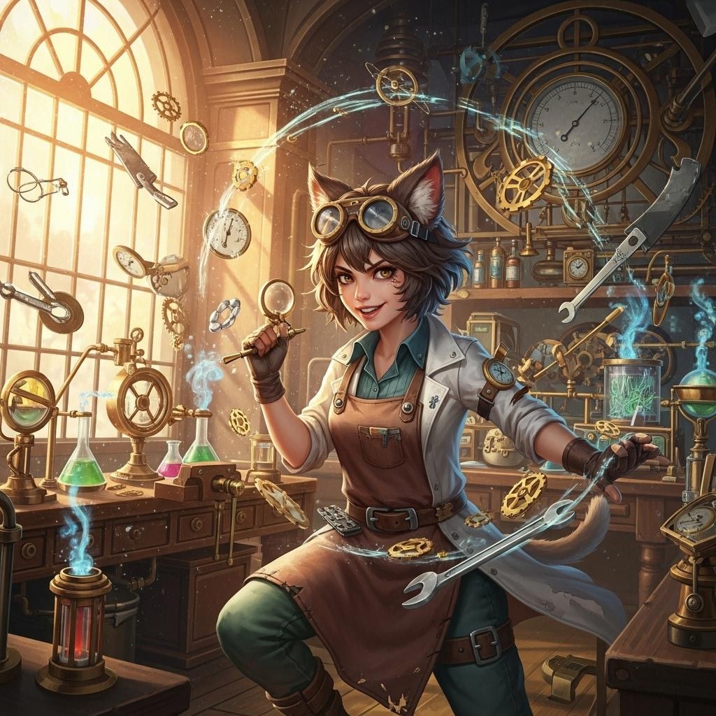 猫耳の科学者たち