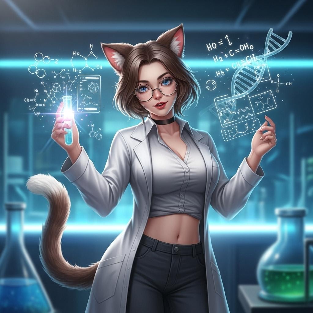 猫耳の科学者たち