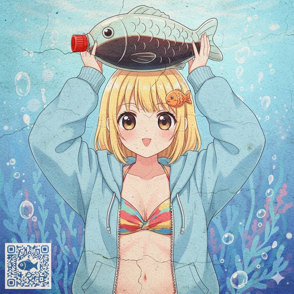 謎の容器の少女