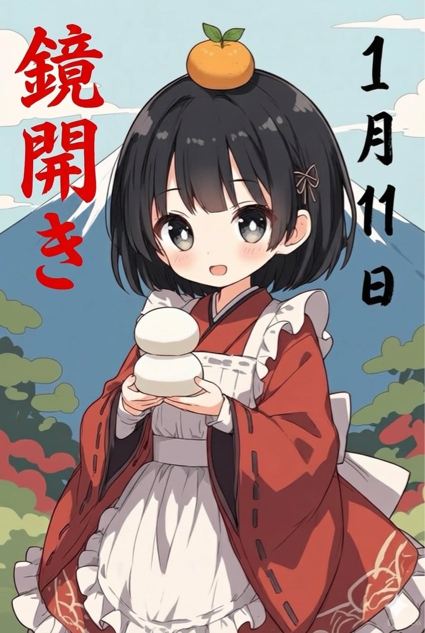 1月11日は鏡開きです | の人気AIイラスト・グラビア