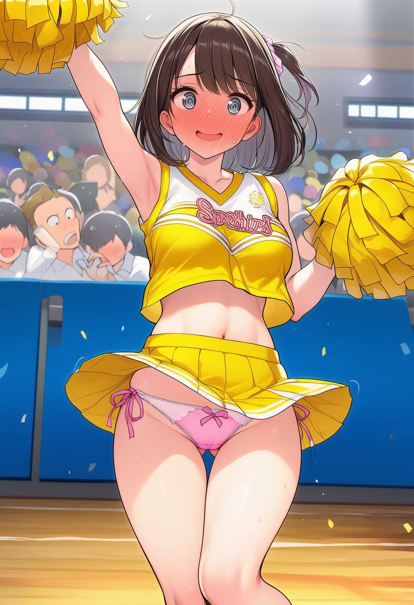 まさかアンスコ履き忘れて…ないよね！？