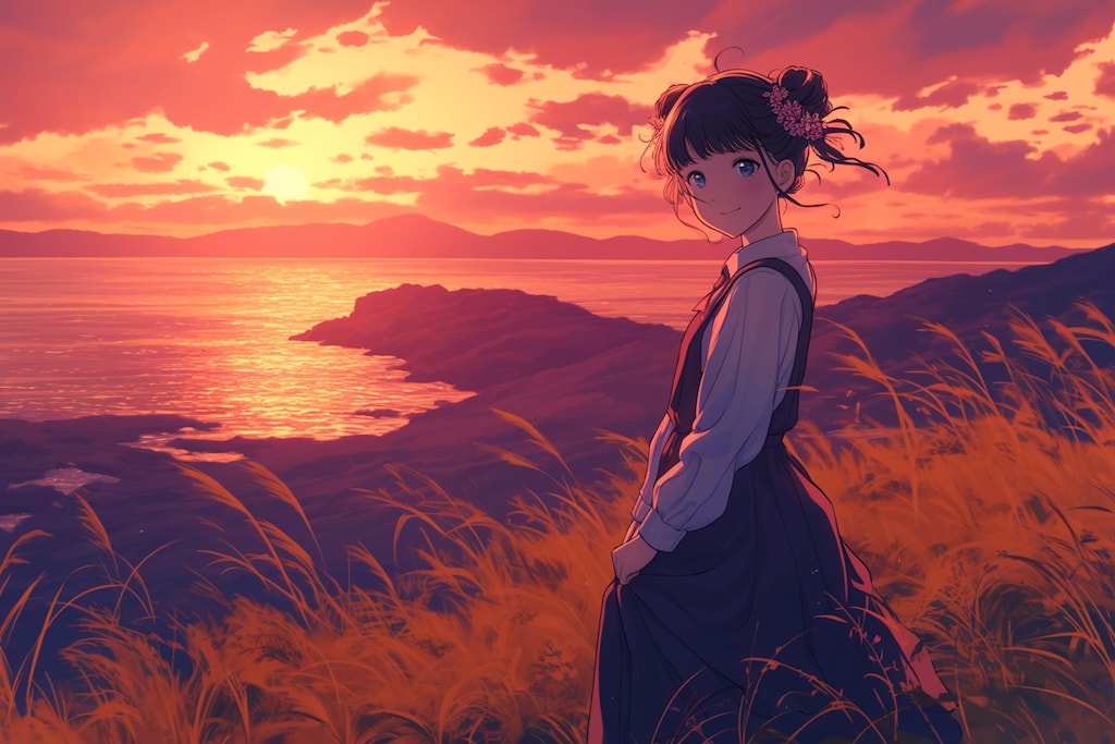 夕暮れのおだんごちゃん🍡✨218