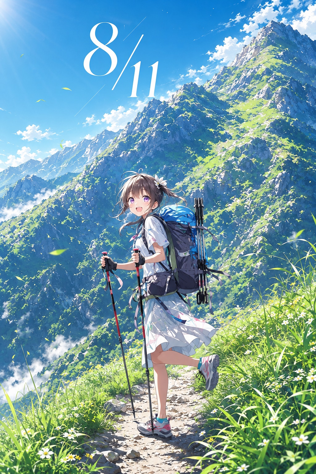 振り向けば、夏の頂へ。