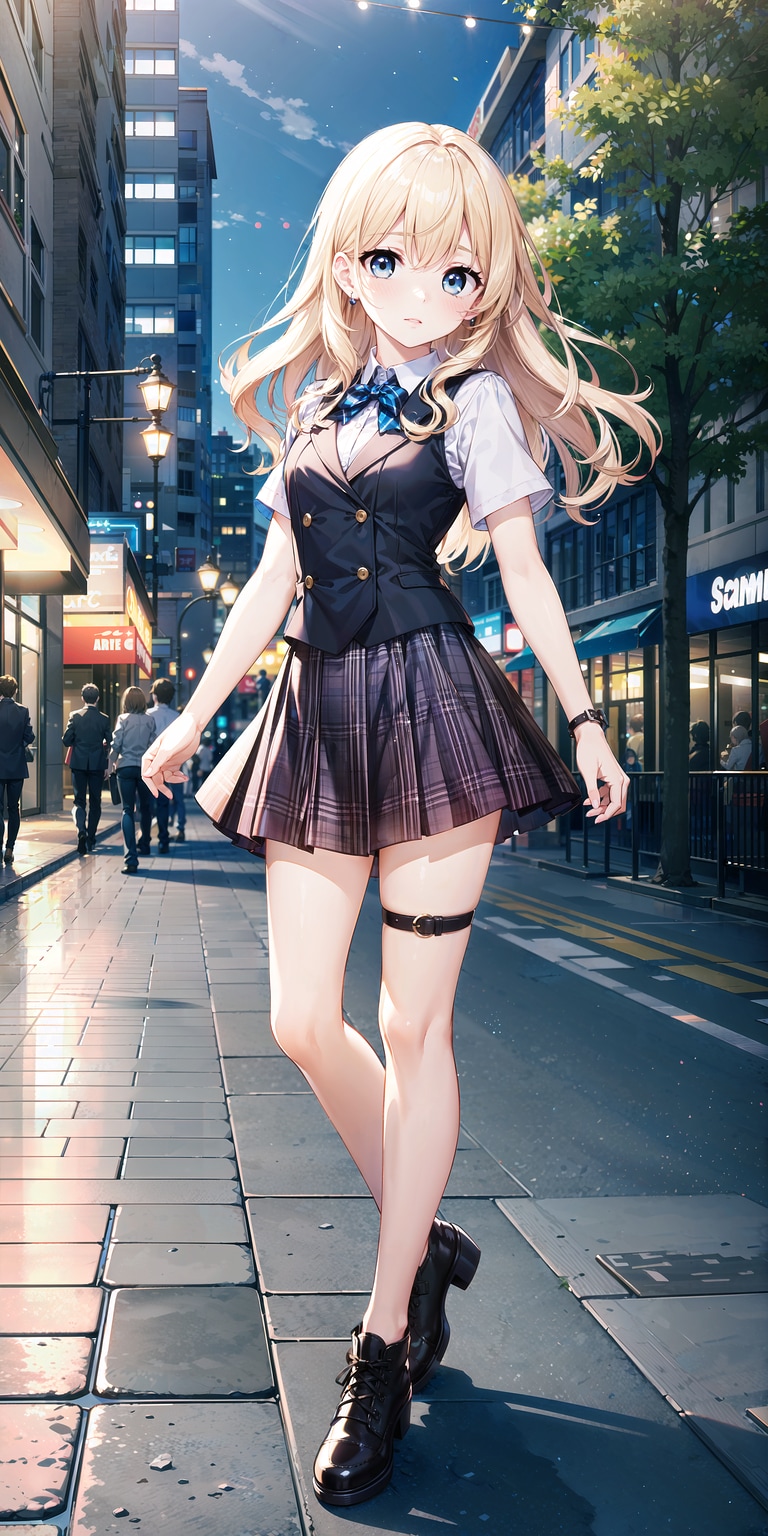 制服少女 151 | の人気AIイラスト・グラビア