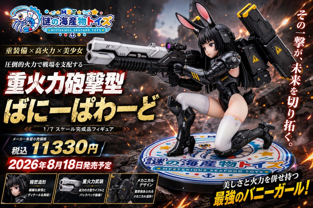 重火力砲撃型ばにーぱわーど！