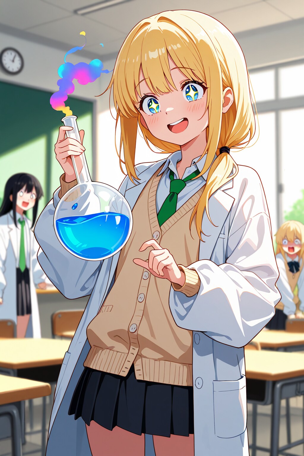 嵐の体験入学～私立聖寧女学院～