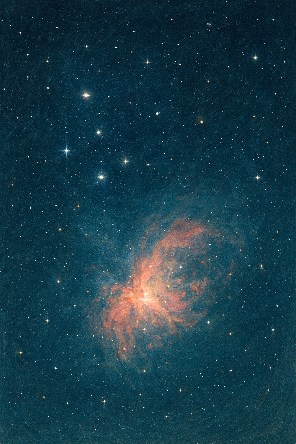 2月 オリオン座 M42