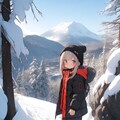 雪山より。 8枚目