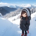 雪山より。 12枚目
