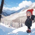 雪山より。 11枚目