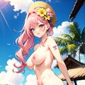 ピンク髪ちゃん 2枚目