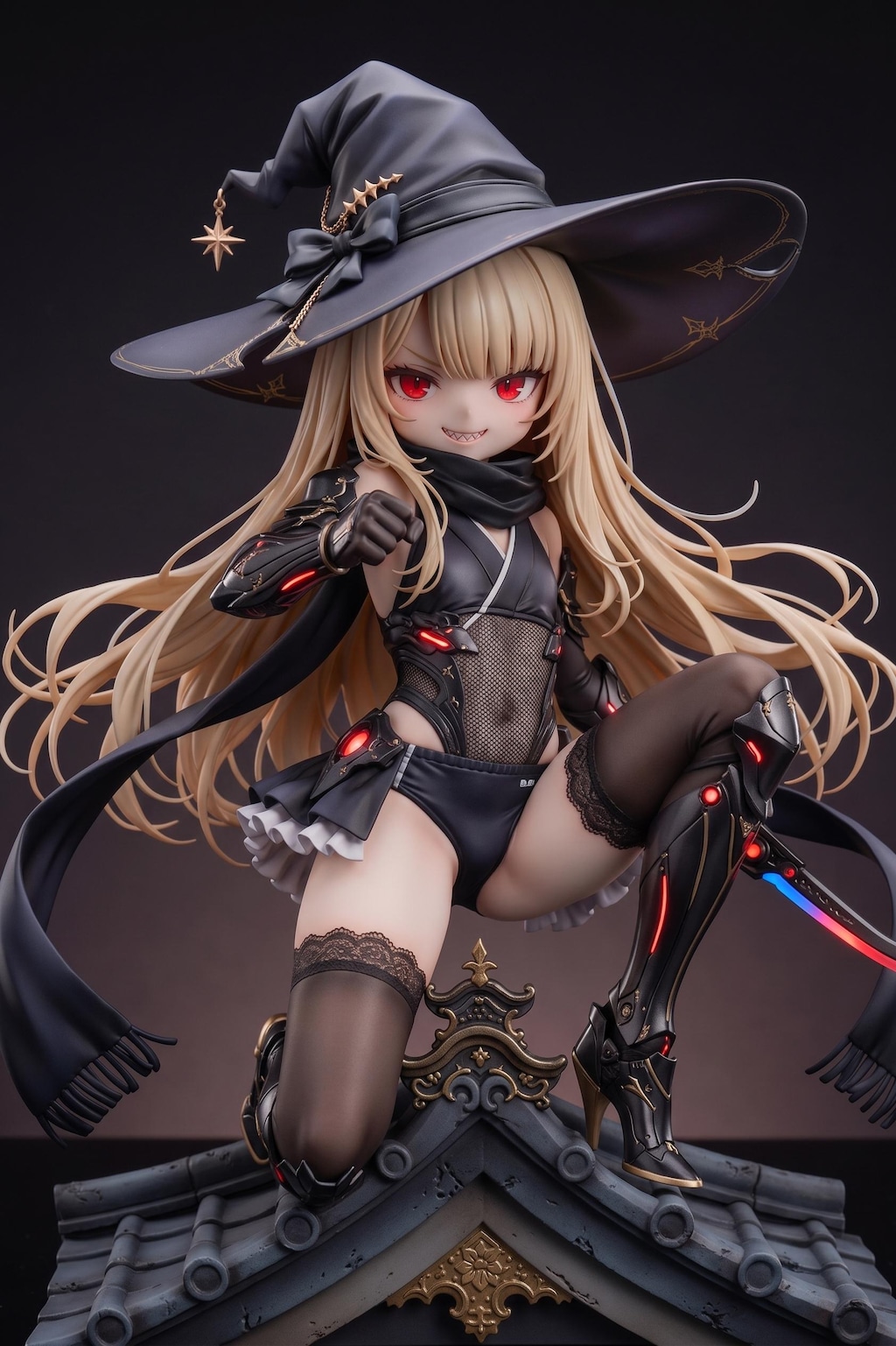 【FA返礼】アスタロトさんちのメイヘムちゃんにぱわーど忍ルマを着せてみた