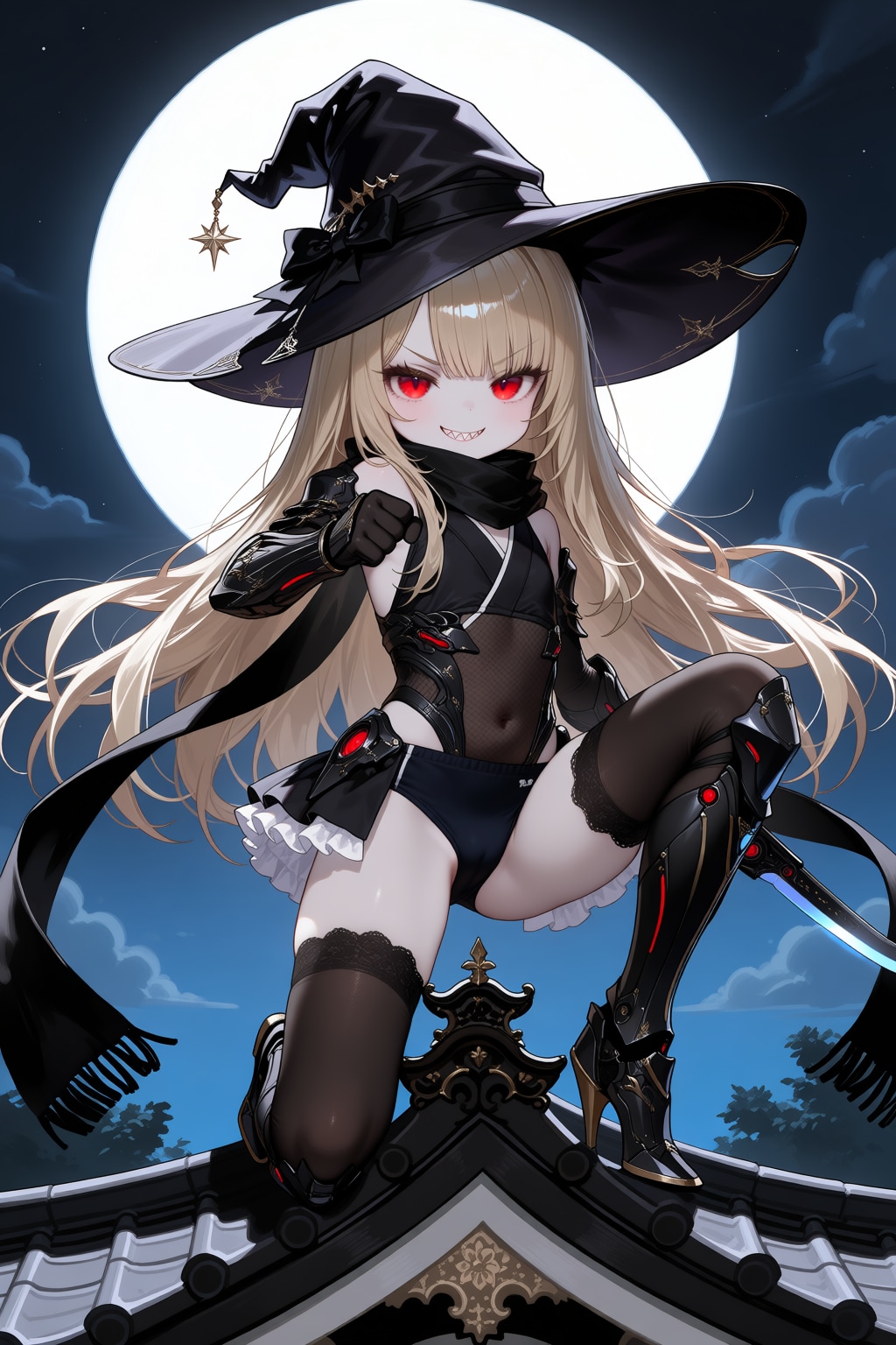 【FA返礼】アスタロトさんちのメイヘムちゃんにぱわーど忍ルマを着せてみた