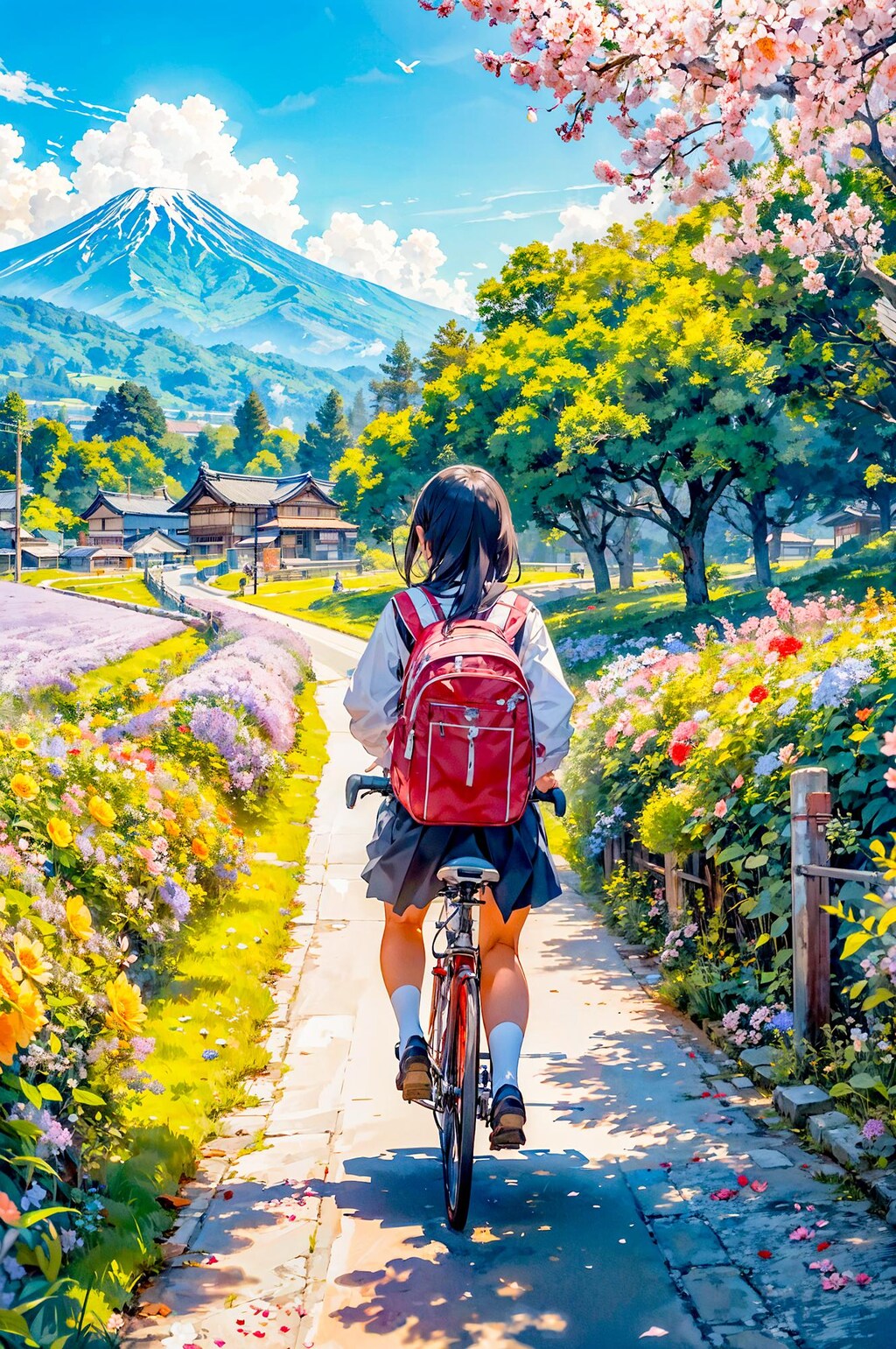 お気に入りの通学路