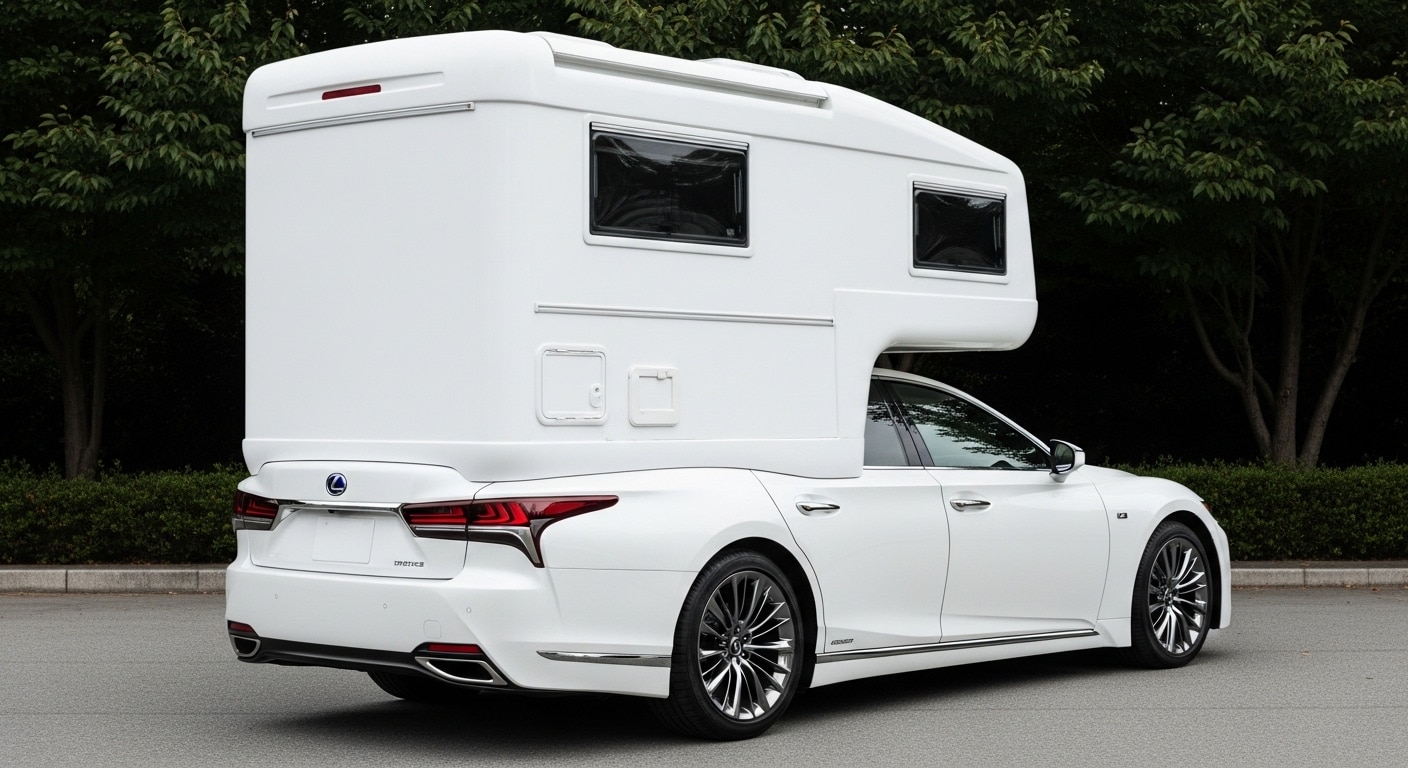 LEXUSセダンキャンピングカー | の人気AIイラスト・グラビア