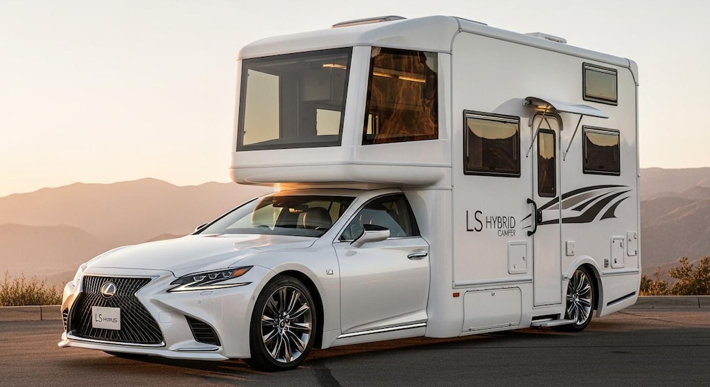 LEXUSセダンキャンピングカー