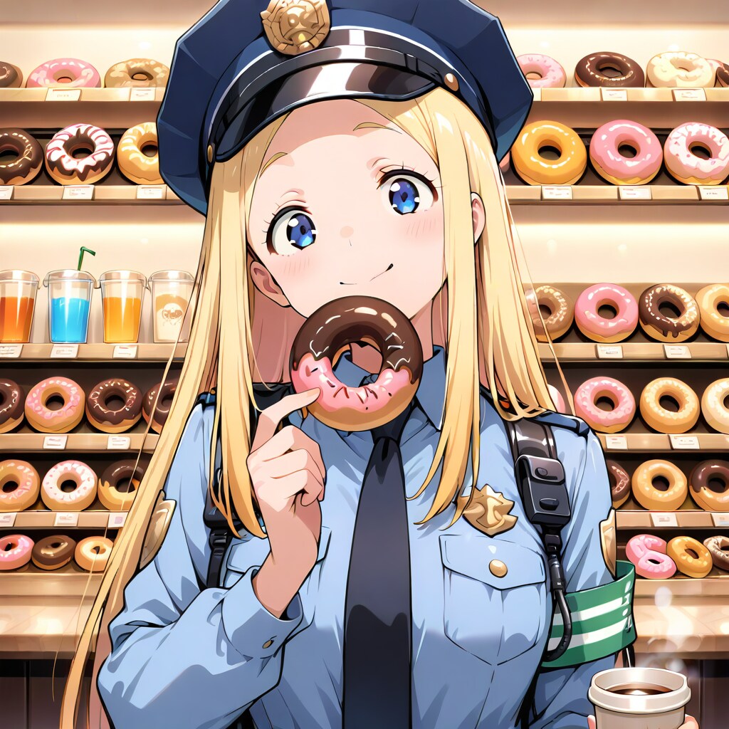 やっぱドーナツでしょ。