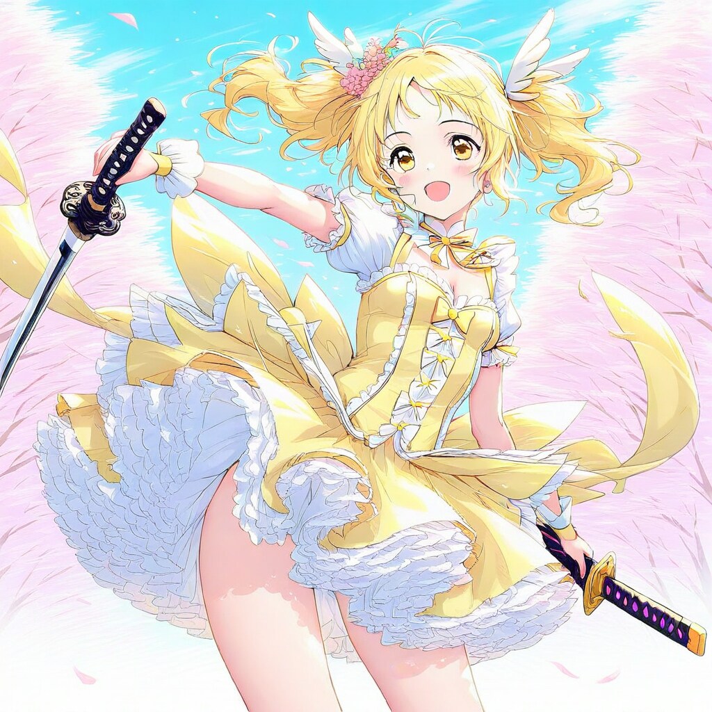 日本刀をうまく持てない魔法少女04