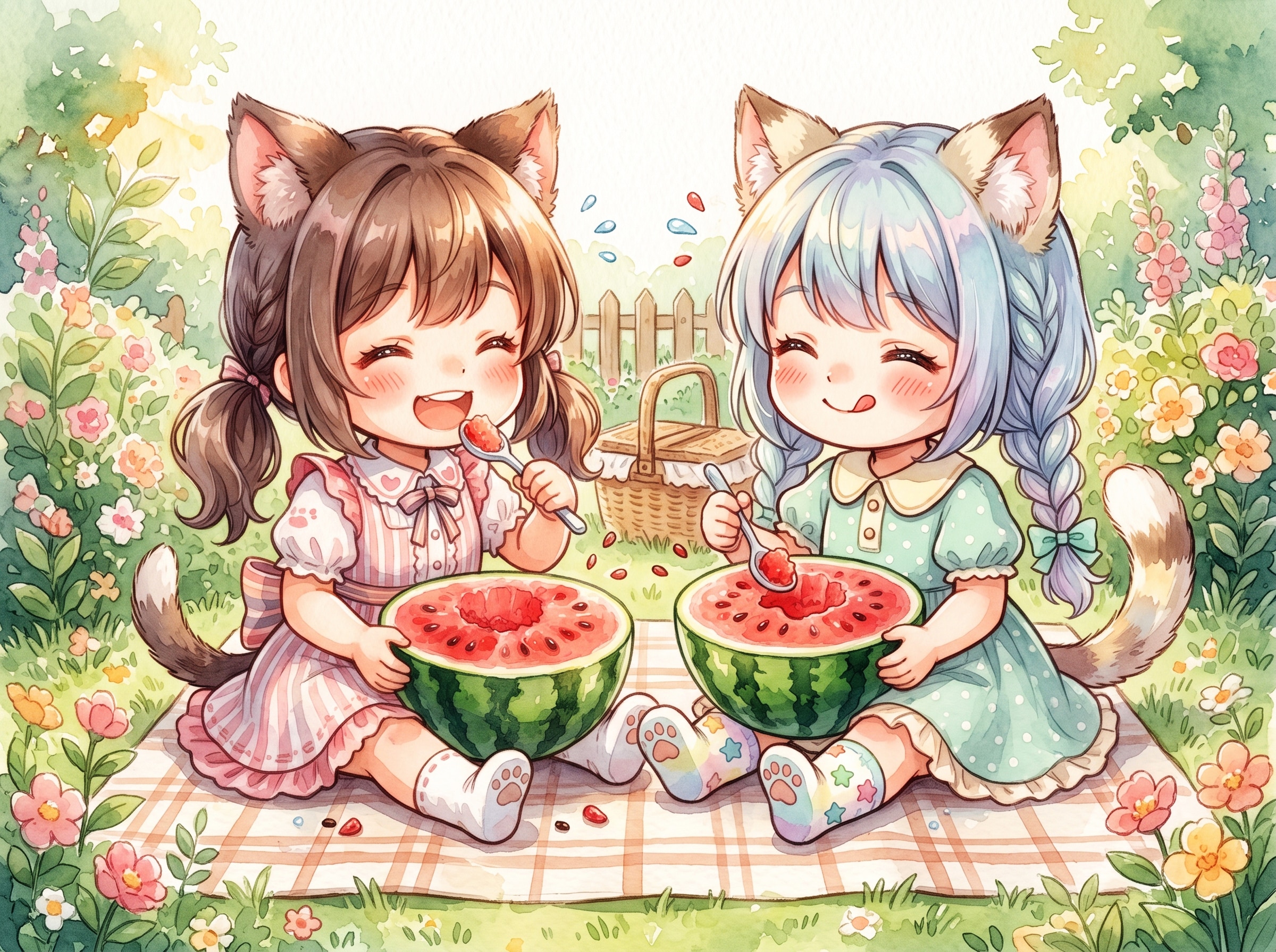 ふたりじめ | の人気AIイラスト・グラビア