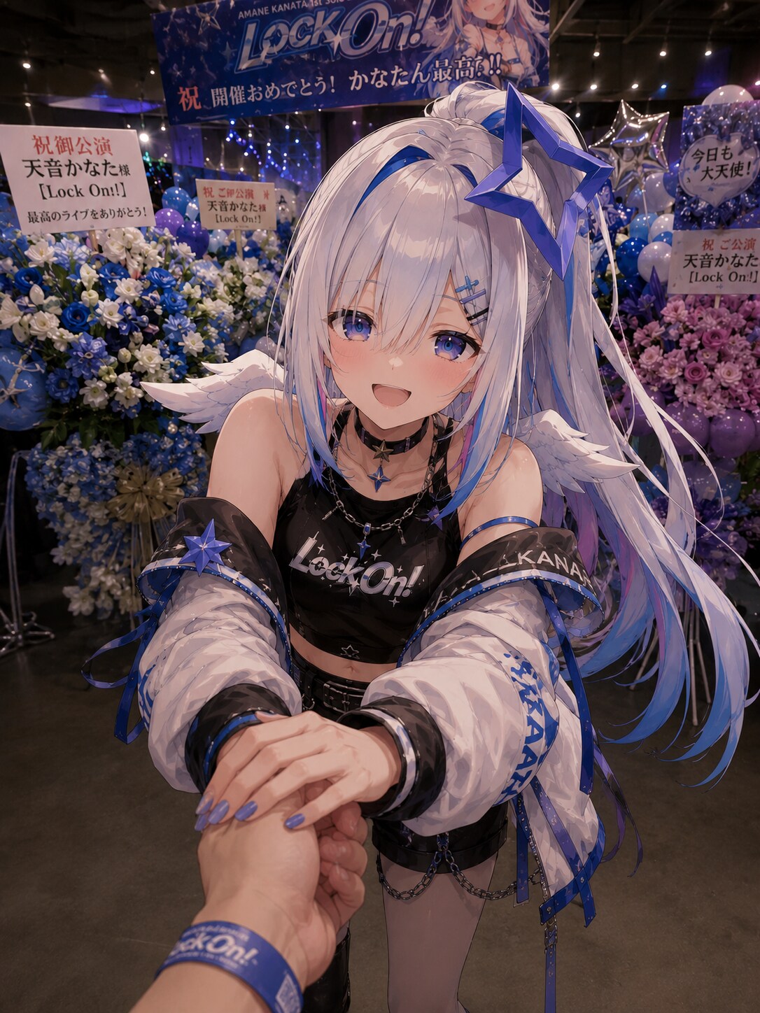 ファンサに手を抜かないアイドル大天使