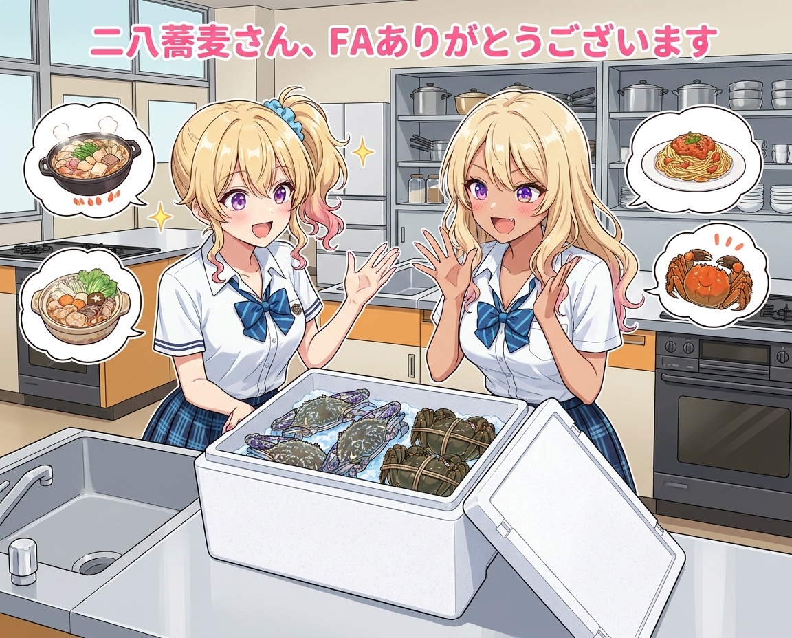 ｢FA御礼｣二八蕎麦さん | の人気AIイラスト・グラビア