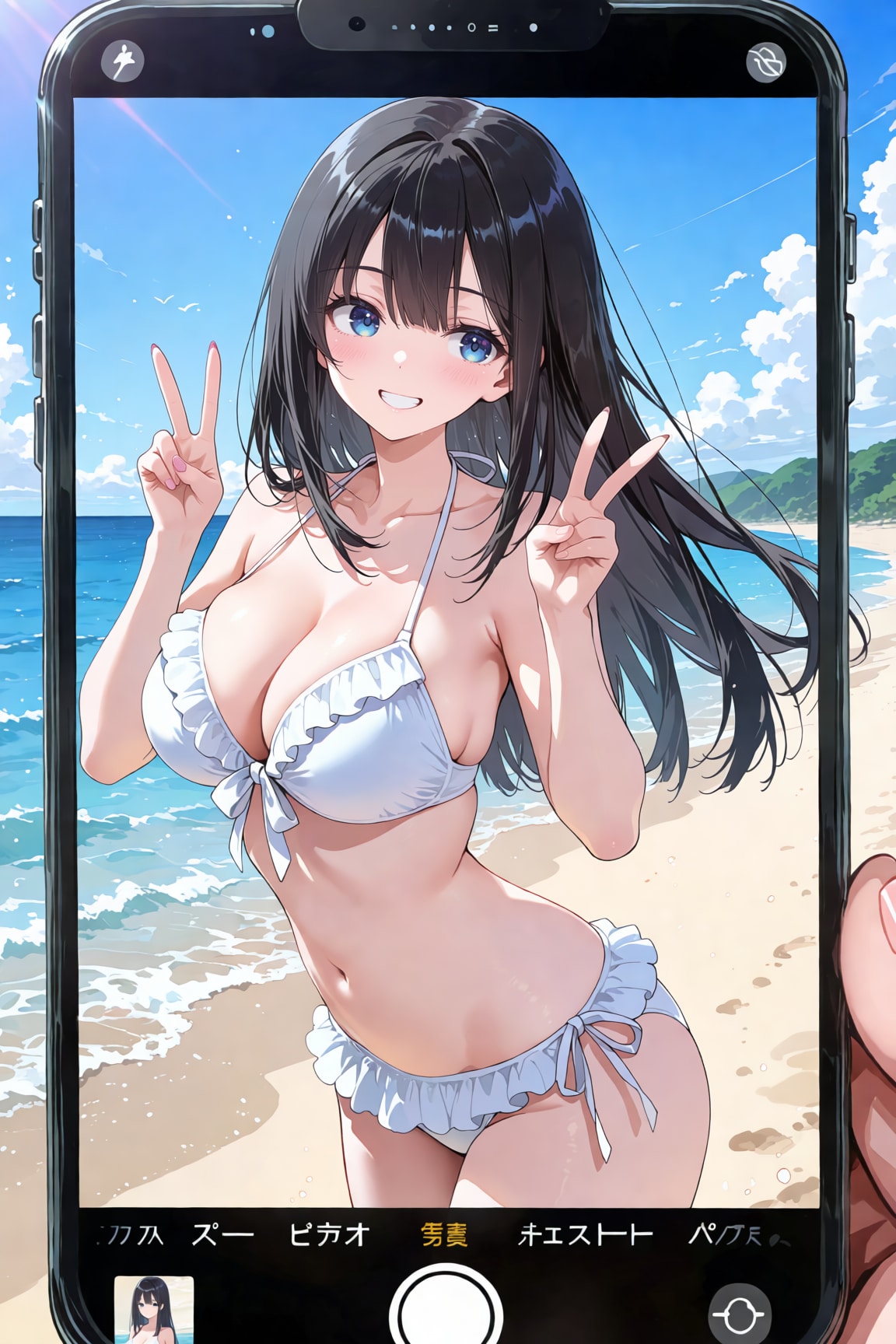 V