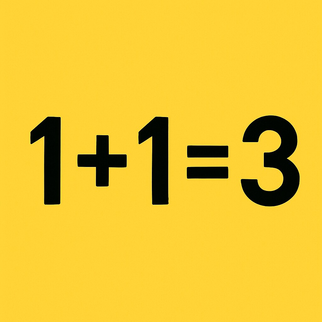 1+1=3の定義に挑戦してみた