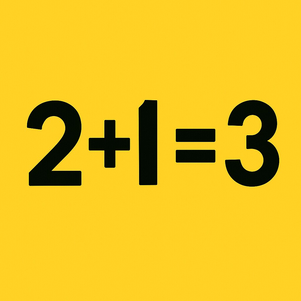 1+1=3の定義に挑戦してみた