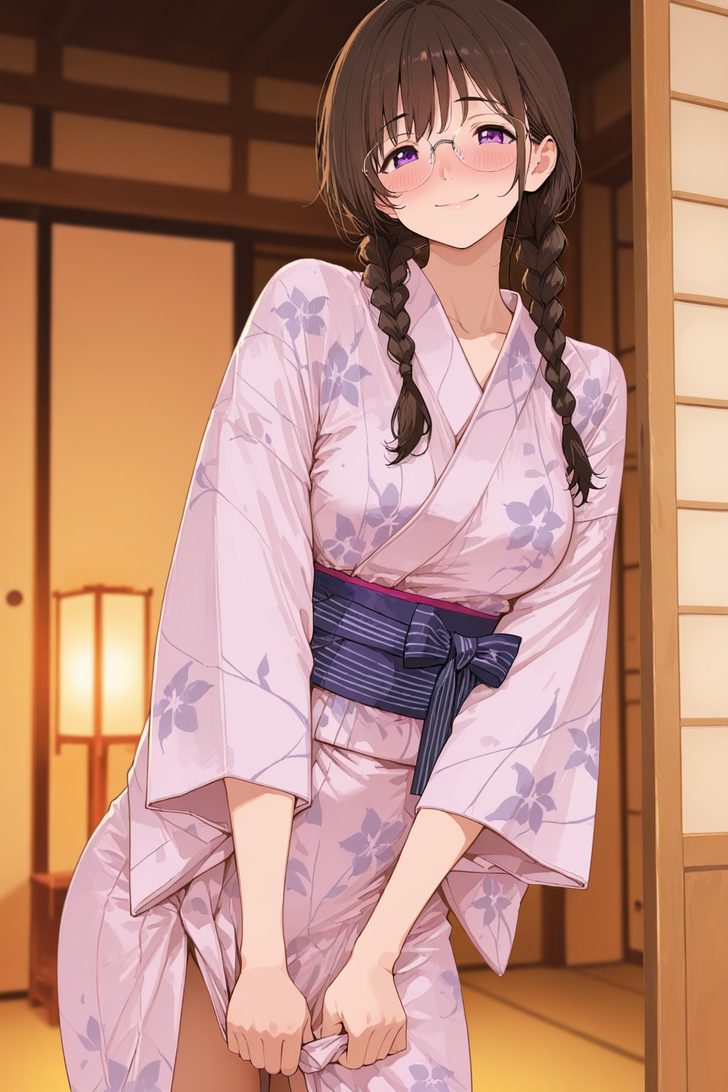 ほろ酔い三つ編みさん