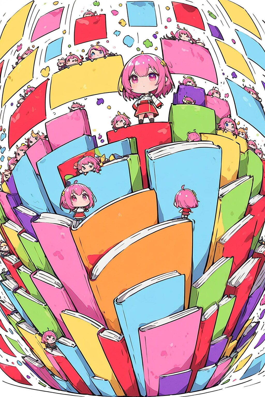 どれを読もうかな | の人気AIイラスト・グラビア