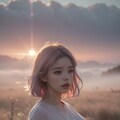 朝の光 2枚目