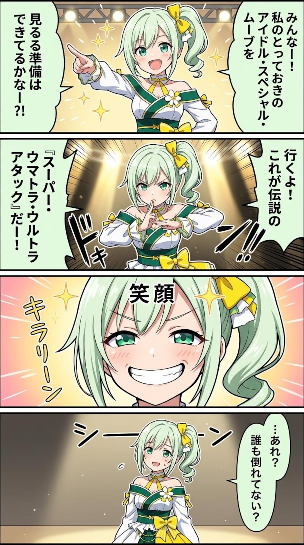 謎マンガ きみどりちゃん