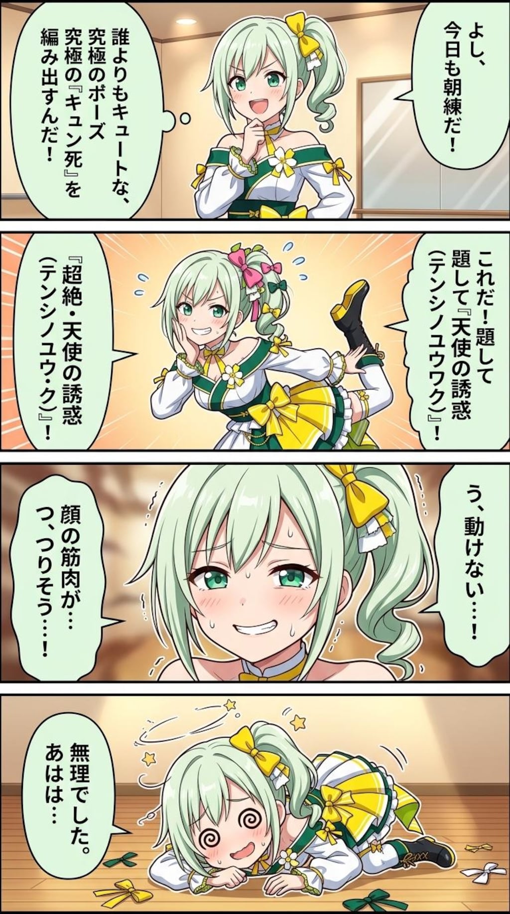 謎マンガ きみどりちゃん