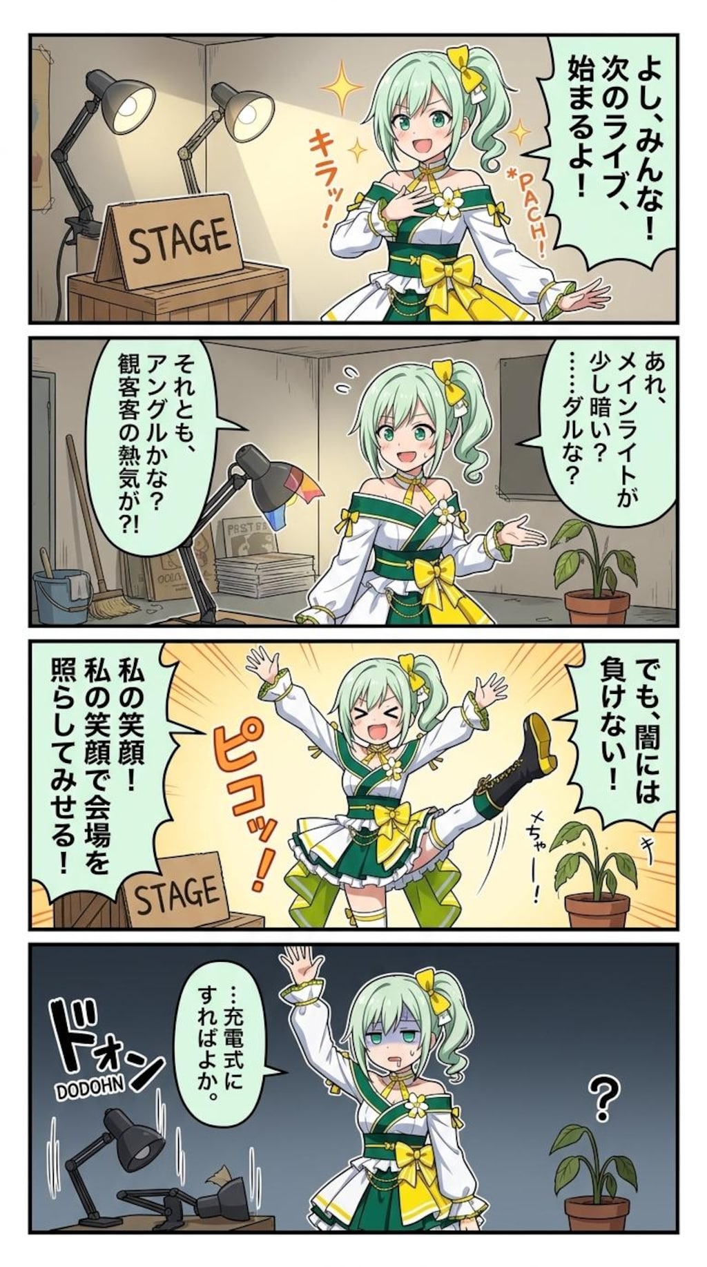 謎マンガ きみどりちゃん