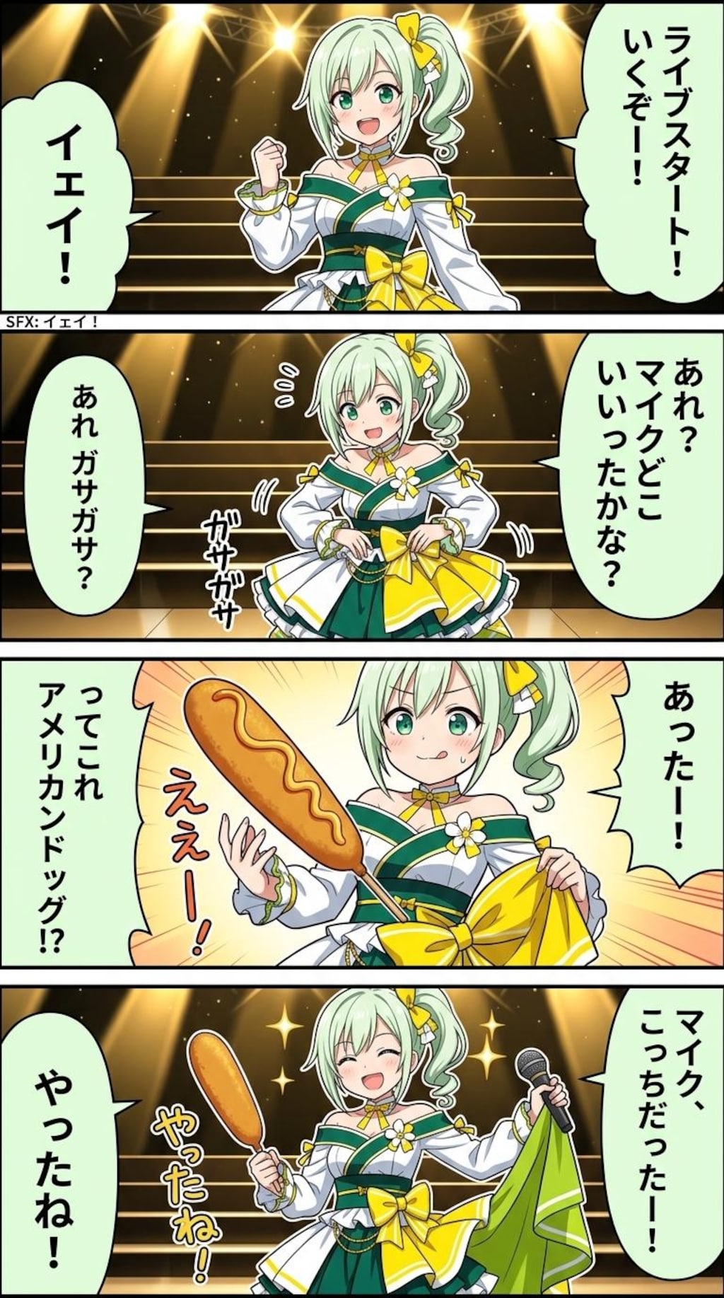 謎マンガ きみどりちゃん