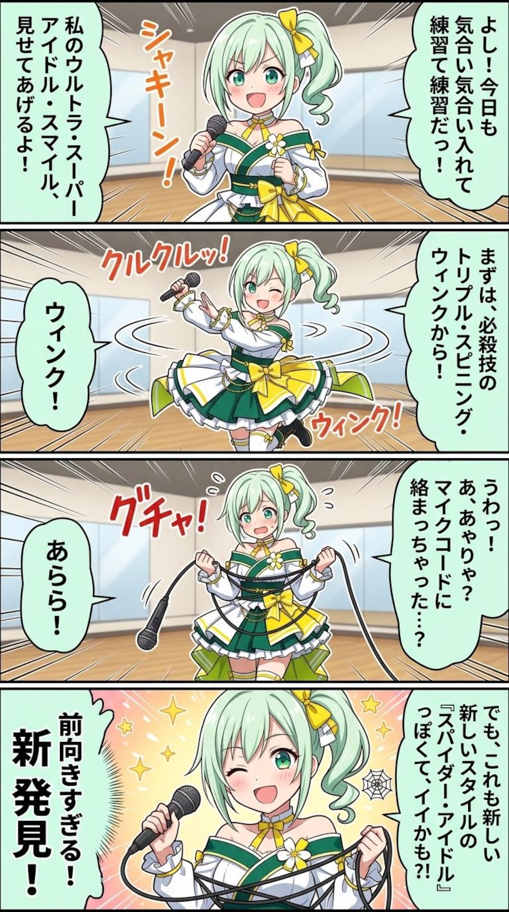 謎マンガ きみどりちゃん