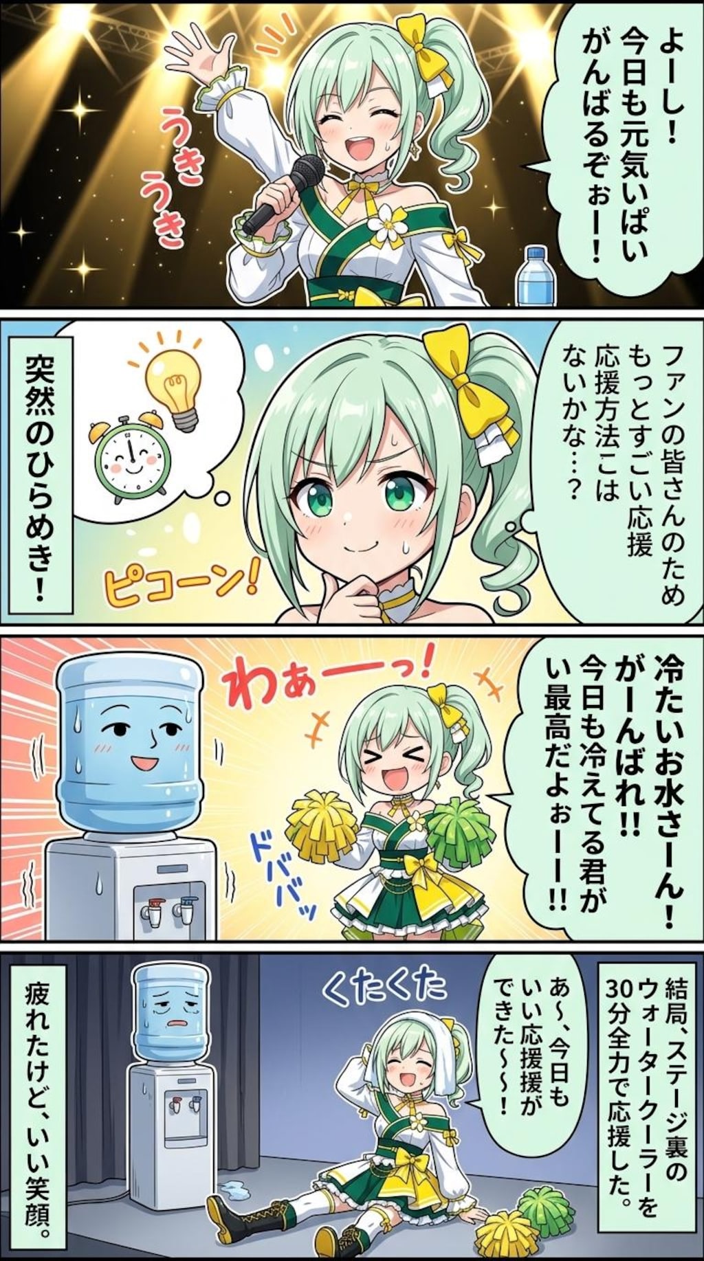 謎マンガ きみどりちゃん