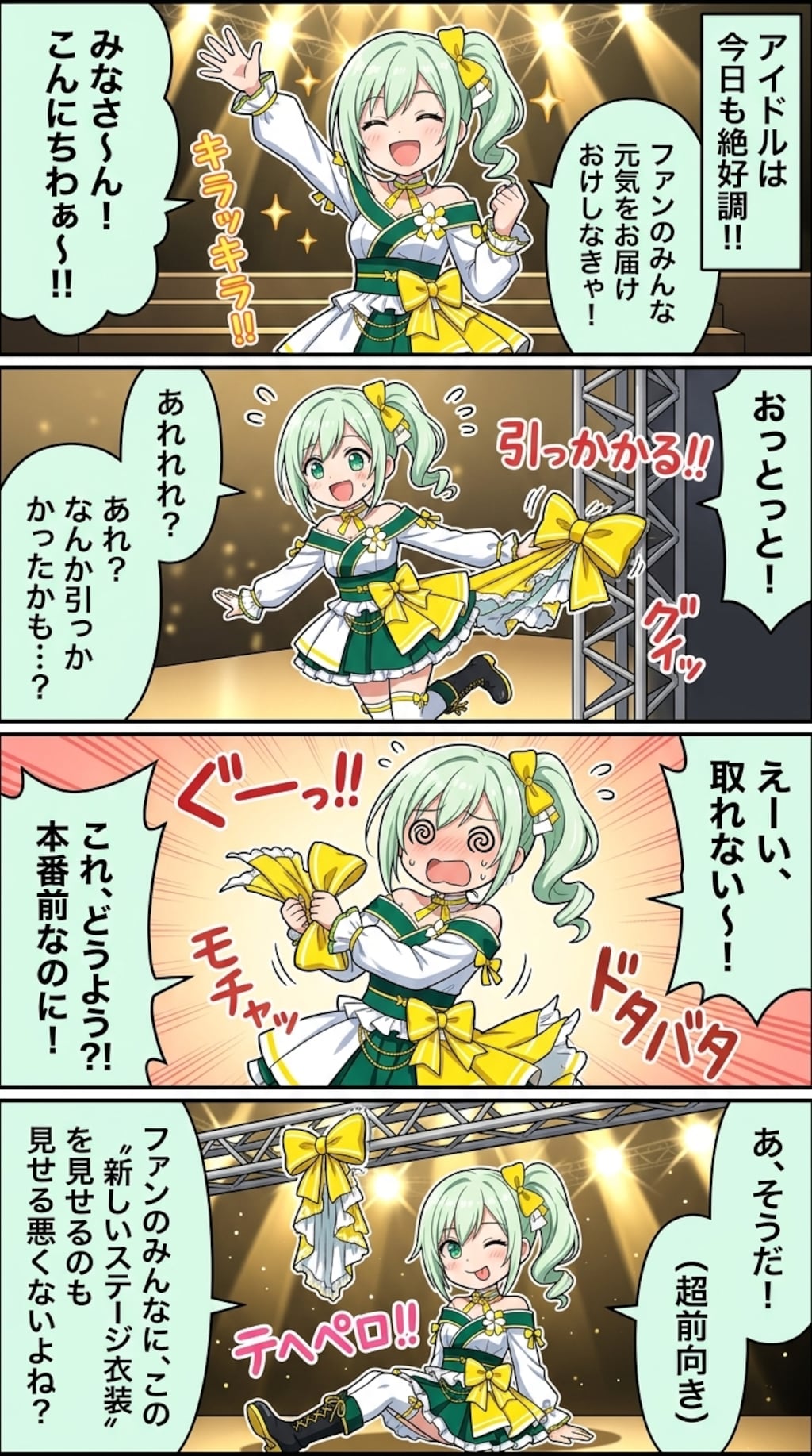 謎マンガ きみどりちゃん