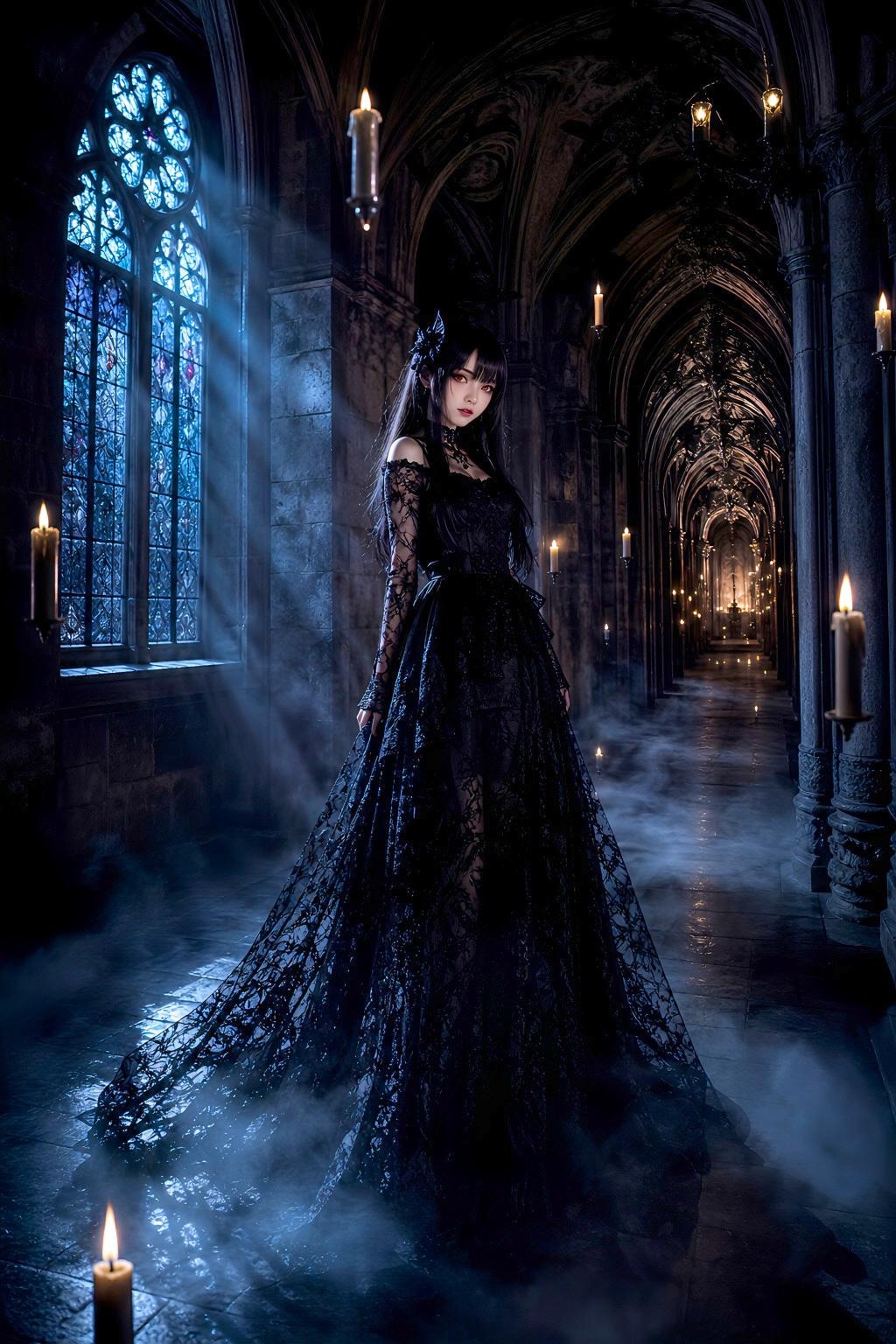 黒いドレスの君