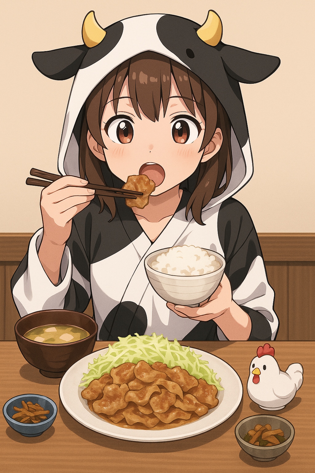 豚生姜焼き定食