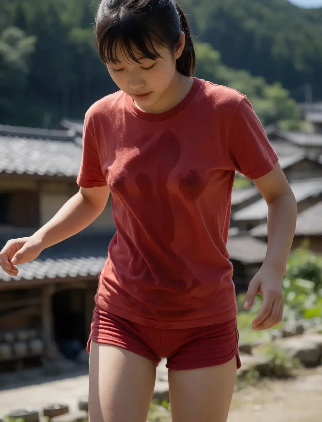 あせっかきTシャツ