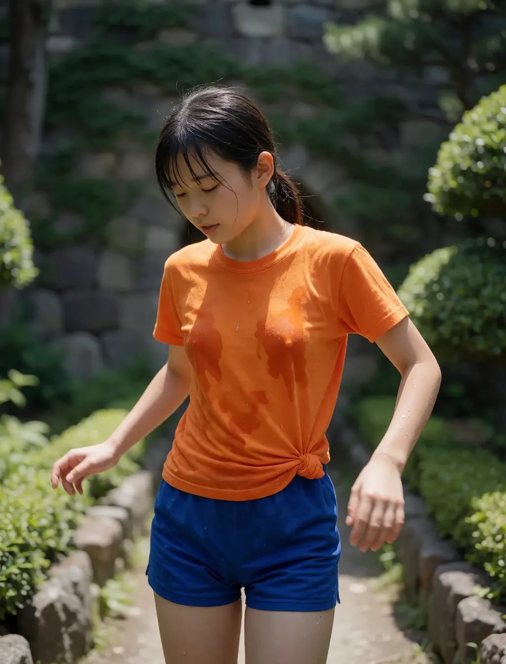 あせっかきTシャツ
