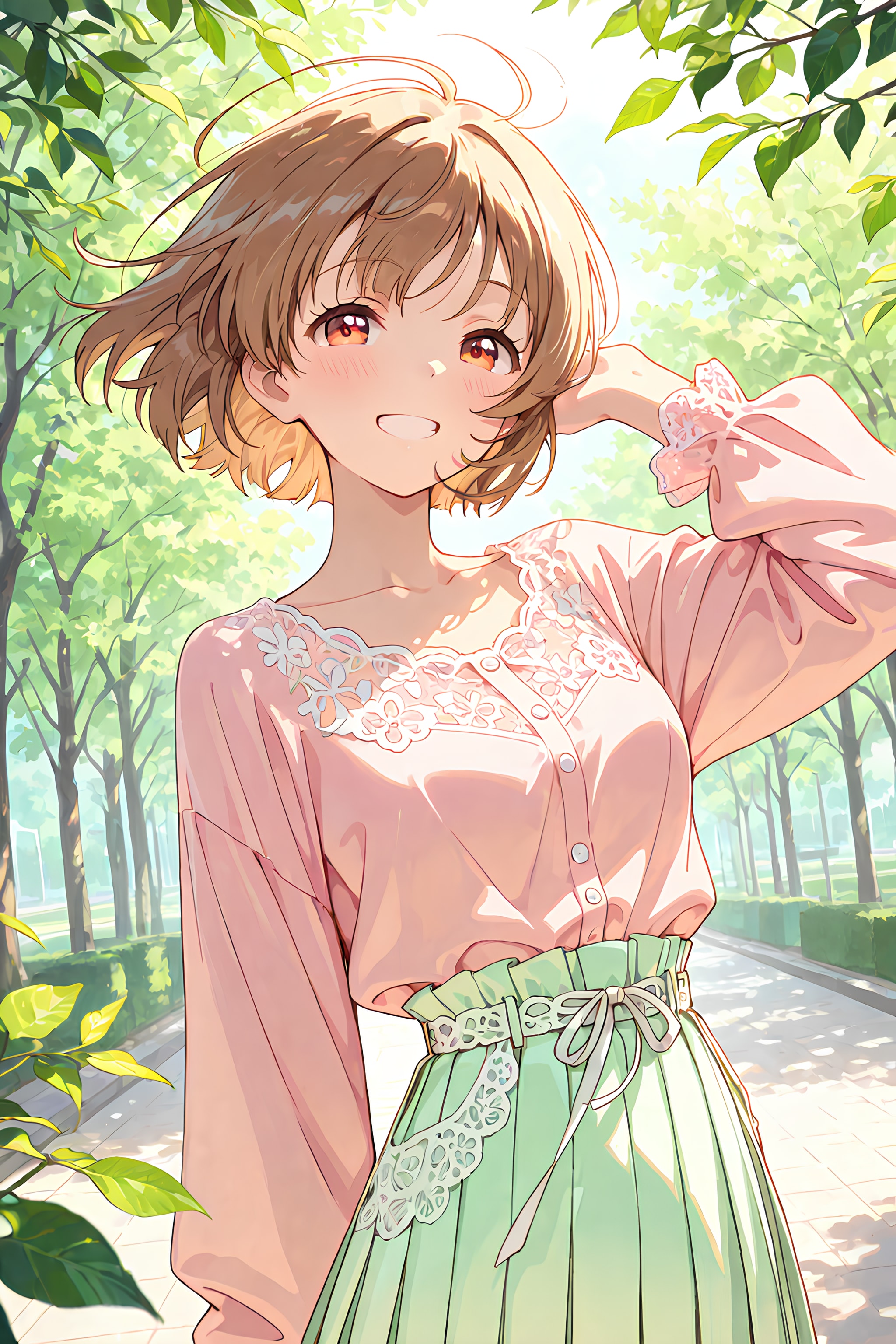 新緑の季節だね | の人気AIイラスト・グラビア