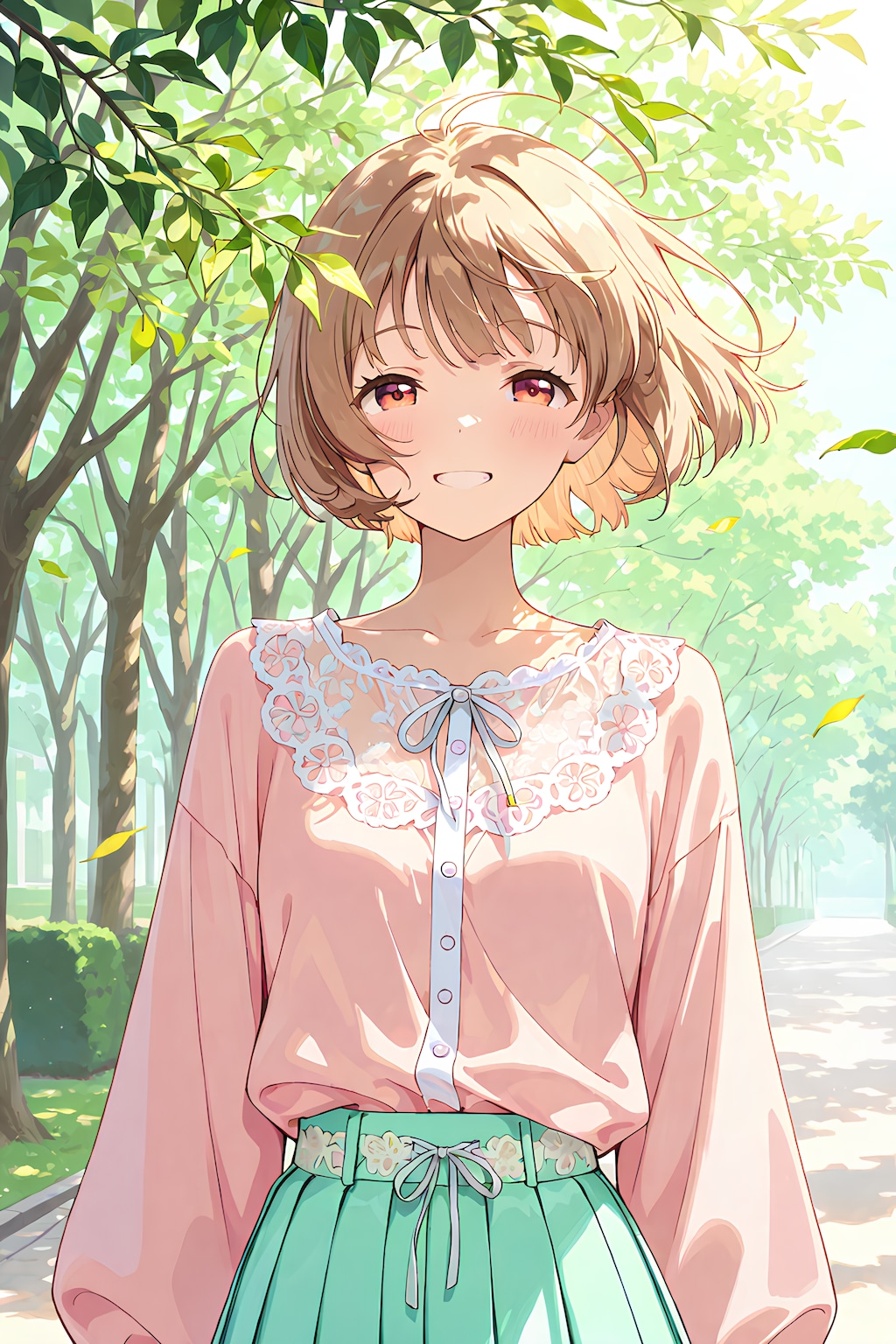 新緑の季節だね