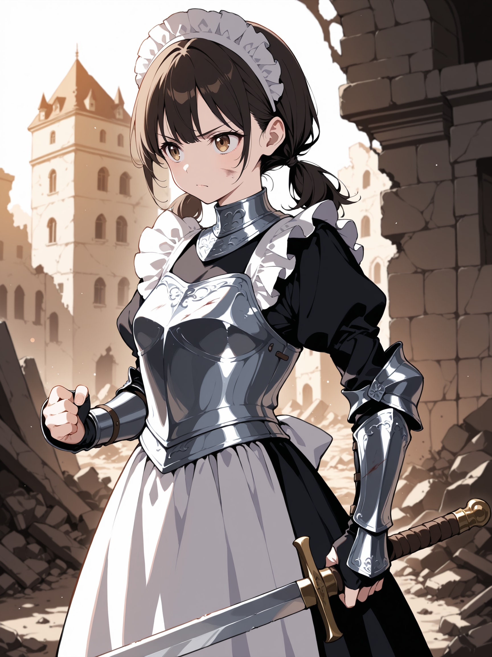 戦時下のアーマーメイド | の人気AIイラスト・グラビア