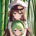 きの子さんとたけの子さん(NovelAI) 2枚目