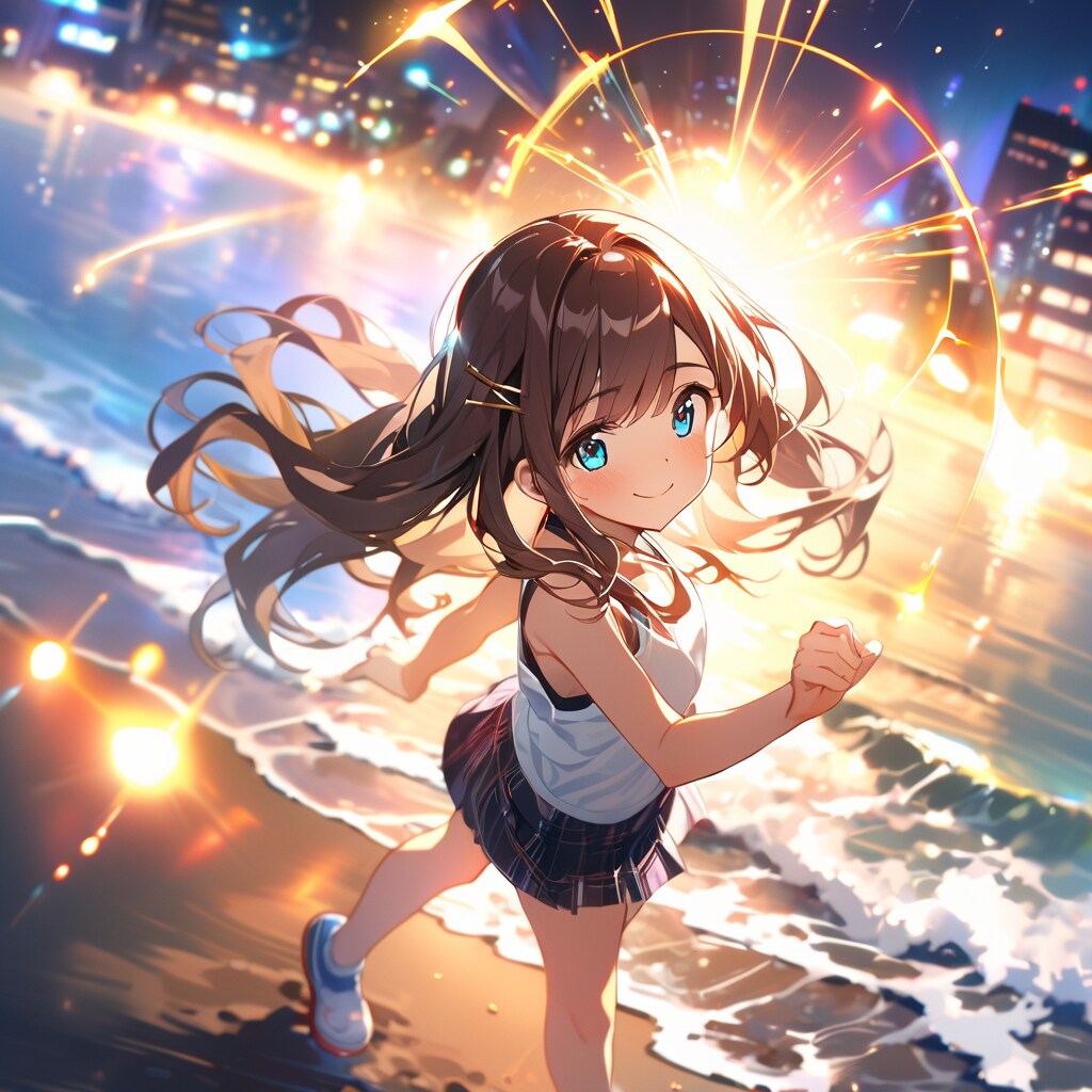 お散歩、楽しいね。お兄ちゃん