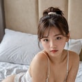 寢起きの彼女 2枚目