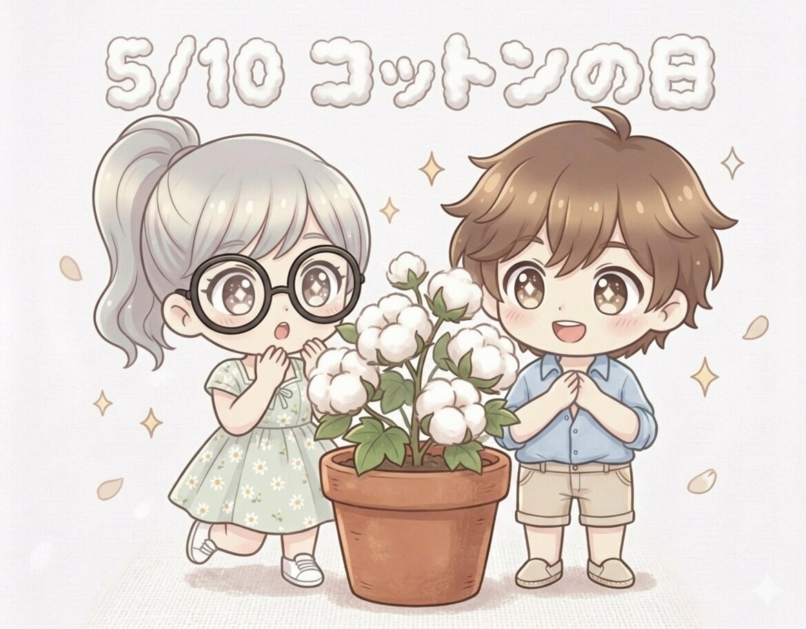 今日は「コットンの日」 | の人気AIイラスト・グラビア