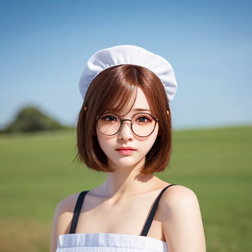 glasses women | の人気AIイラスト・グラビア